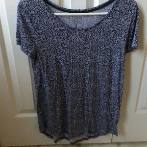 Navy & White Soft Tee Luxe by Gap - NWOT